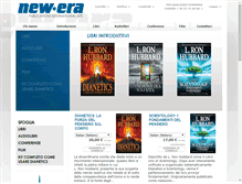 Tablet Screenshot of newera.it